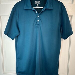 Cutter & Buck Men's Blue Polo Shirt